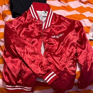 Red Velvet (Paul Cathen) bomber jacket